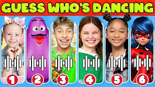 Guess Who Is Dancing? Lay Lay,Kinigra Deon,Young Dylan,King Ferran,Salish Matter, Nastya |great quiz