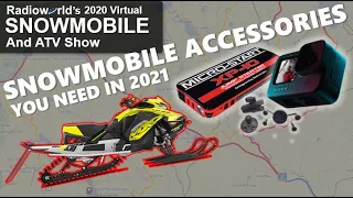 Snowmobile Accessories You Need in 2021 - Radioworld’s 2020 Virtual Snowmobile & ATV Show - Part 5/5