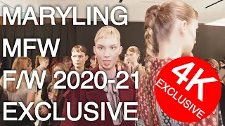 MARYLING | FALL WINTER 2020 - 2021 | EXCLUSIVE BACKSTAGE + RUNWAY SHOW |