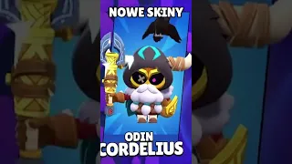 NOWE SKINY w BRAWL STARS!  #brawlstars #kruk #legenda #leon #nowyzadymiarz #sandy #amber #skiny