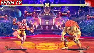 Dhalsim vs Blanka (Hardest AI) - Street Fighter V