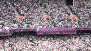 crowd reaction of richard whitehead 200m win