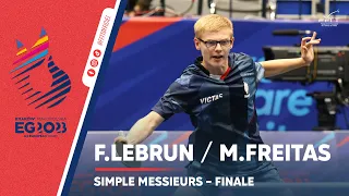 Félix LEBRUN vs Marcos FREITAS | Jeux Européens | Finale