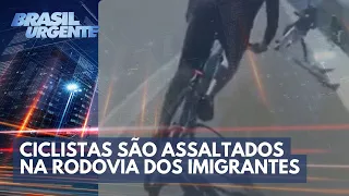 Ciclistas são assaltados à mão armada na rodovia dos Imigrantes | Brasil Urgente