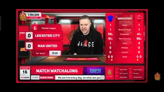 Mark Goldbridge reaction to Greenwood goal vs Leicester