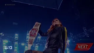 Becky Lynch Crazy Entrance Live! Raw 12/6/21