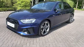 2021 Audi A4 Saloon Black Edition 40 TFSI 204 PS S tronic | Stoke Audi