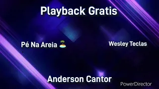 Playback Gratis 💥 (Pé Na Areia 🏝️) Anderson Cantor 🔥