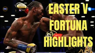 ROBERT EASTER JR. VS JAVIER FORTUNA - HIGHLIGHTS & DECISION