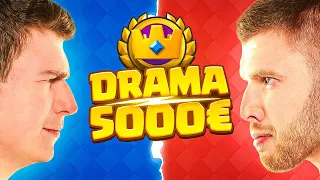 😱🏆DRAMA um DEUTSCHE PROS im 5000€ TURNIER… (Herzschlagfinale) | Clash Royale Deutsch