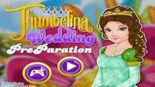 Thumbelina wedding preparation