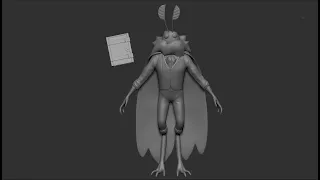Moth Man│ Character & Clothes and Assets │ IAEV-37