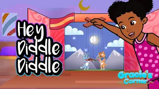 Hey Diddle Diddle | Gracie’s Corner Zydeco Remix | Nursery Rhymes + Kids Songs