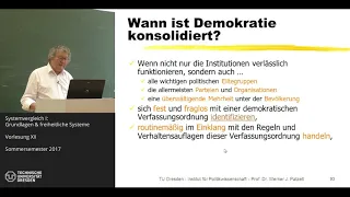 Staatlichkeit und Demokratien im Vergleich - 12/12 - Prof. Dr. Werner J. Patzelt