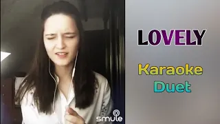 Lovely - Billie Eilish ft. Khalid (Karaoke Duet Smule)