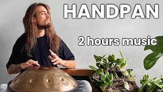 Relaxing Meditation HANDPAN 2 hours music | Pelalex HANG DRUM Music For Meditation #31 | YOGA Music