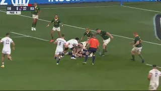 Amazing defence by Kurt-Lee Arendse