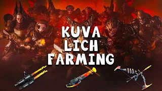 HOW TO EASILY FARM KUVA LICH WEAPONS!!! - Warframe