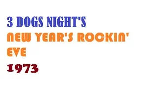 NBC 3 Dog Night New Year's Rockin' Eve 1973 Ball Drop (NBC Version) (Short Partial)