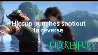 Hiccup punches snotlout but in reverse 🤣