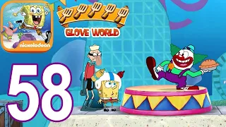 SpongeBob Patty Pursuit - Glove World Game Plus mode - Walkthrough Video Part 58 (iOS)