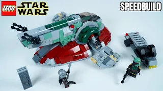 The cheap one: LEGO Star Wars 'Slave One' Speedbuild! | Set 75312, Summer 2021