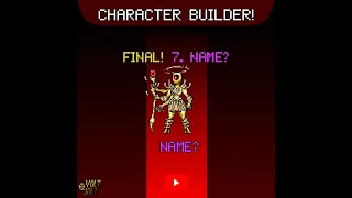 Character Builder STAGE 7 FINAL! - Youtube Version #animation #aseprite #oc