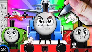 See James Draw | Trains-Formers Reborn!