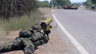 Ukraine Javelin Anti-Tank Missile Destroyed 5 Russian Tanks - ARMA 3