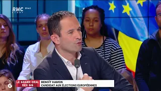 "Les Grandes Gueules" de RMC: Benoît Hamon invité du "Grand Oral" (partie 1)