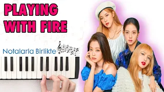 Blackpink - Playing With Fire Melodica Cover(Tutorial) - Ses Veriyorum