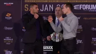 Bellator 192: Douglas Lima vs. Rory MacDonald Staredown - MMA Fighting