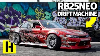 800hp, Heavy Flake Paint, and Rear Mount Radiator? Ryan Litteral's Party Car Rips