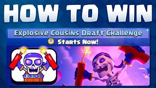 Explosive Cousins Draft Challenge in Clash Royale! Win Exclusive Emote!