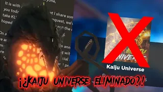 ¡¿Kaiju Universe eliminado?!