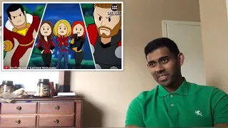 SHAZAM HATES THOR !!!!【DC Superheroes Parody】Cartoonhooligans  Reaction