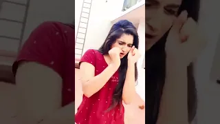 thirumagal serial actress anjali shorts video | harika dusbmash | sun TV serial promo