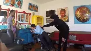 BARBERSHOP MURDER PRANK!