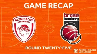 2018.03.09 - Olympiacos Piraeus vs Brose Bamberg 87-79 (Euroleague 2017-18, RS, Game 25)