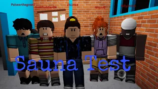 Stranger things Season 3 - Sauna Test - Roblox