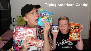 Australians Try American Candy!