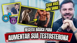 COMO AUMENTAR A TESTOSTERONA NATURALMENTE