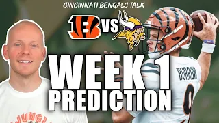 Cincinnati Bengals vs Minnesota Vikings | Week 1 Outlook