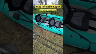 Nixy’s 1st Inflatable Kayak…How did they do? Full Review Coming #gearreviews #kayak #shorts