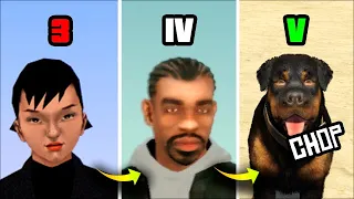 Best Friend in GTA Games (Evolution)