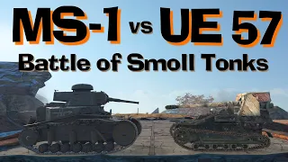 WOT Blitz Face Off || MS-1 vs UE 57