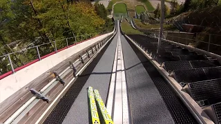 Ski Jump K72 Planica (GoPro Hero 3 Helmet Cam)