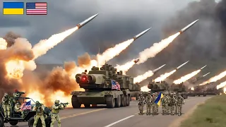 Brutal Ukrainian Attack! Today 100 Deadly Missile Units from the US were launched towards Russia