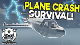 MULTIPLAYER PLANE CRASH SURVIVAL! - Stormworks: Build and Rescue Gameplay - Sinking Ship Survival