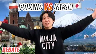 Which is a better country, Poland or Japan?【Debate Battle】